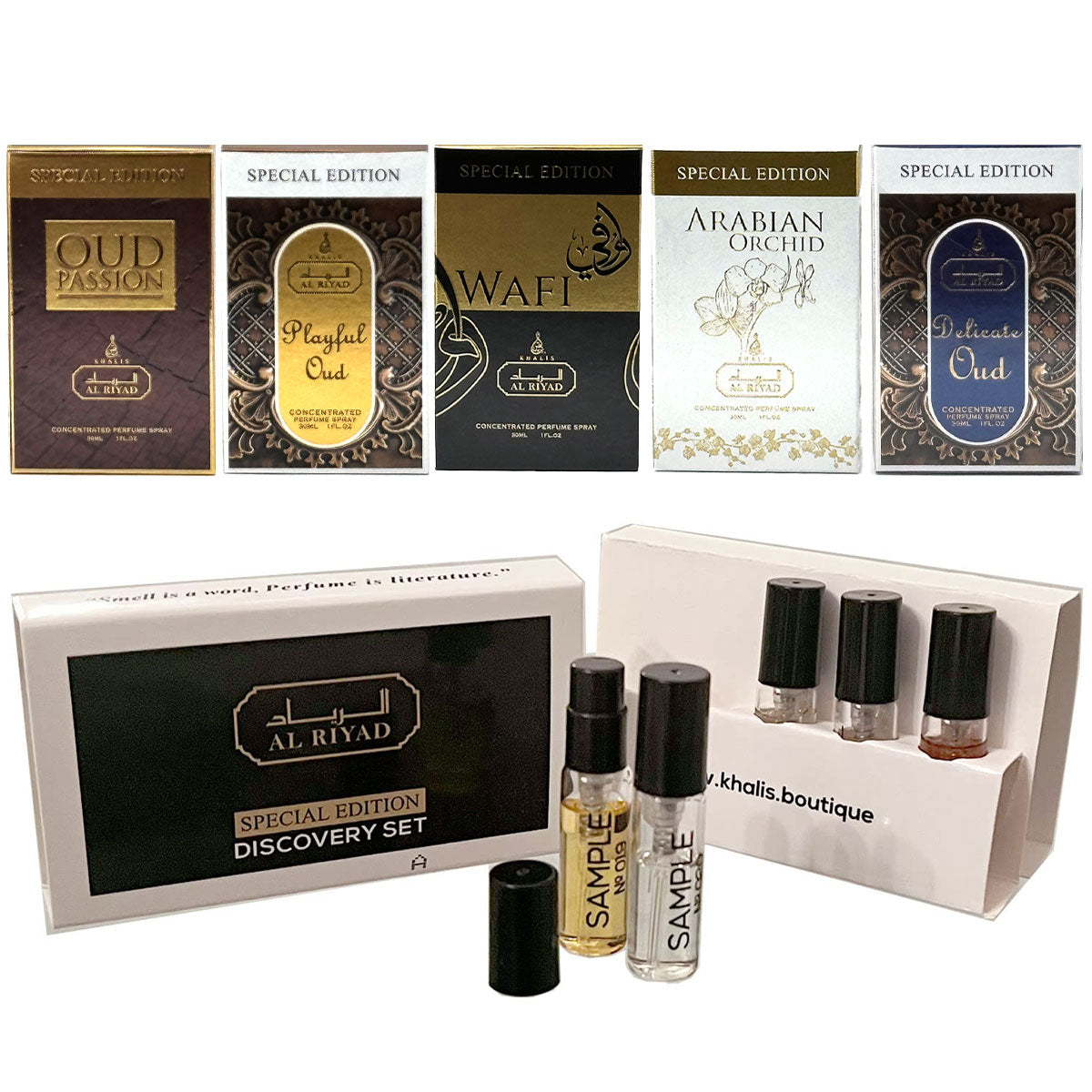 ALRIYAD EDP Discovery Set (Special Edition 5 Vials)