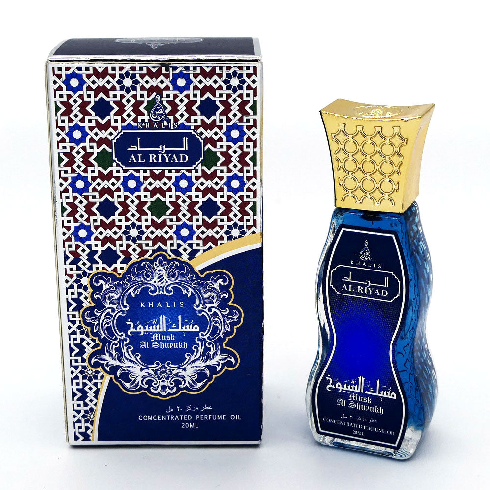 Arabian Attar a complicated oriental blend with Indian, Cambodian agarwood oil, Saffron, Ambergris, Cardamom and Musk.